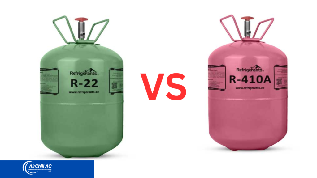 R22 vs R410A