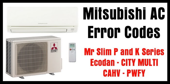 Mitsubishi AC Error Codes