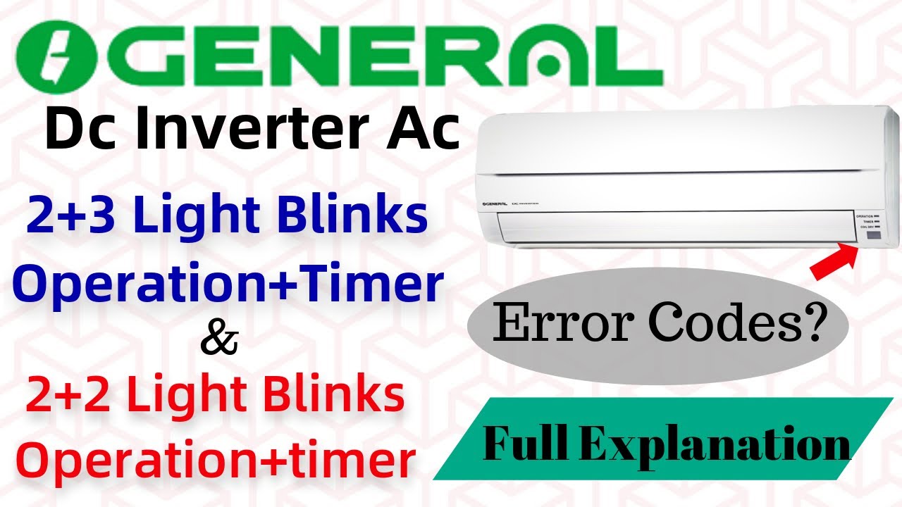 O General AC Error Codes